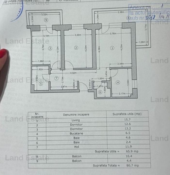 Apartament cu 3 camere Ajustorului Park Residence