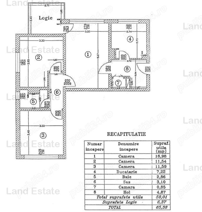 Colentina 3 camere centrala, bloc anvelopat