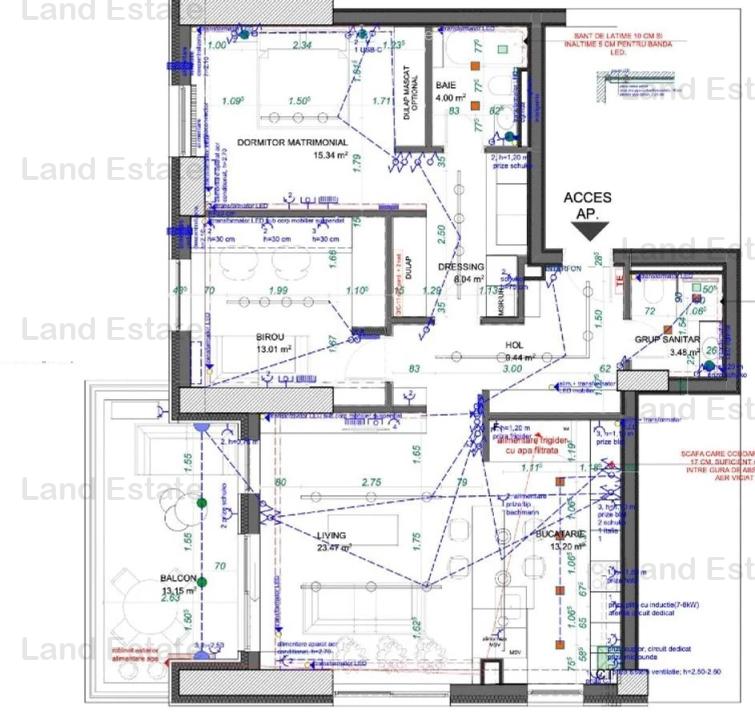 3 camere Cotroceni-Casa Poporului ( bloc 2024 )