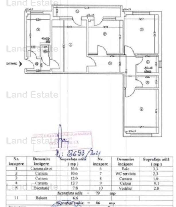 4 camere de renovat la 500m de metrou Gorjului