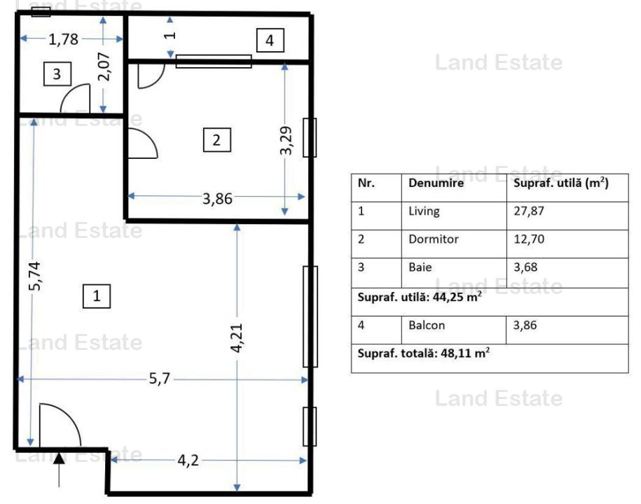 Vanzare 2 camere Toporasi ( bloc nou ) 