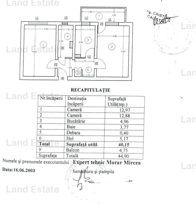 2 Camere vanzare Dristor ( 3 minute metrou ) 