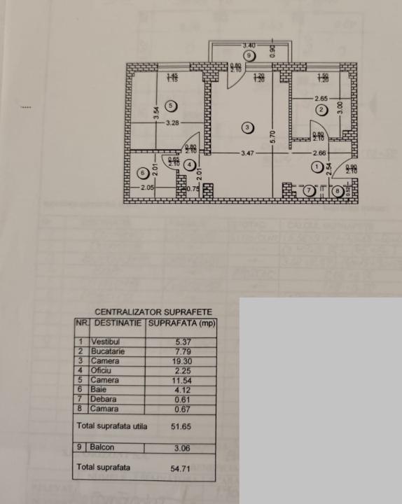 2 camere Crangasi ( 600 m metrou )