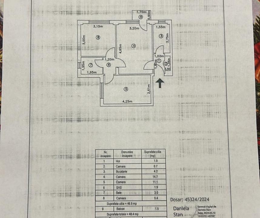 3 camere Lujerului-Veteranilor ( 300 m metrou )