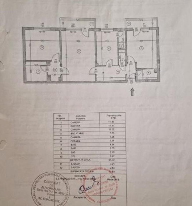 Apartament 3 camere in zona Drumul Gazarului - Bloc Reabilitat