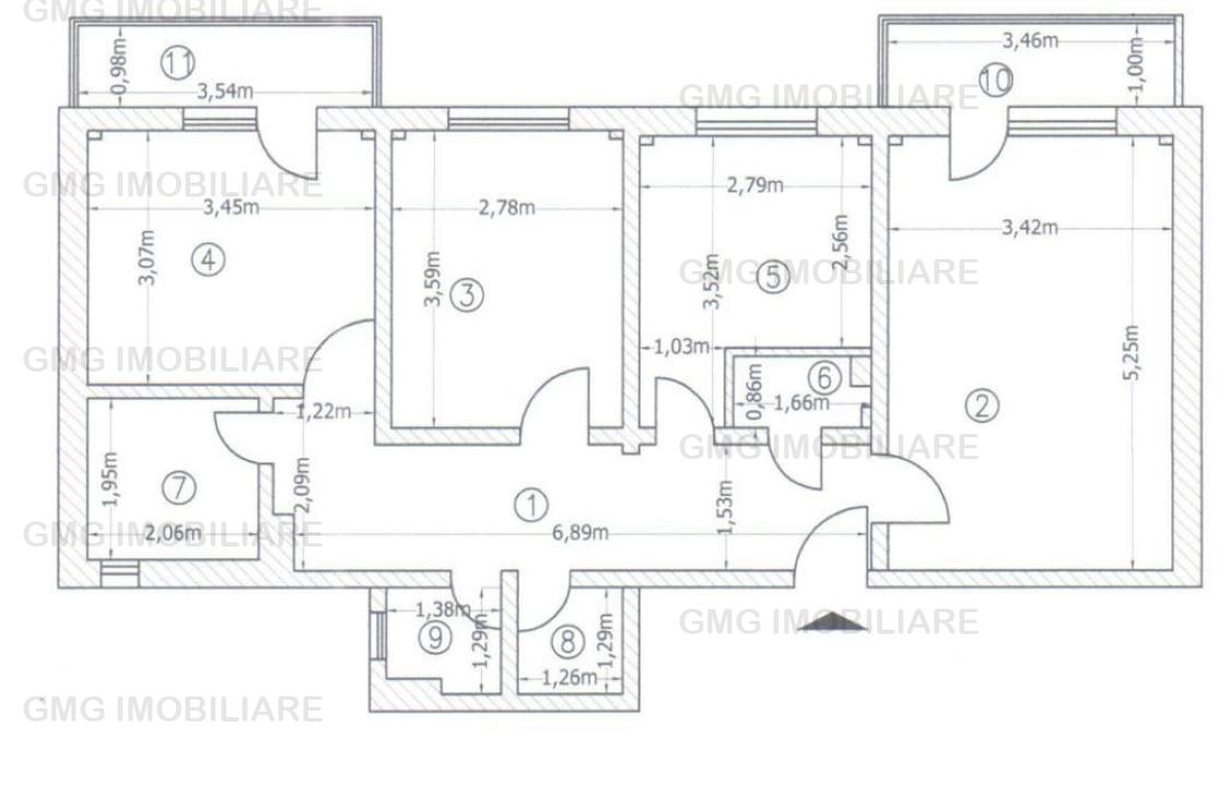 Apartament 3 camere ION MIHALACHE