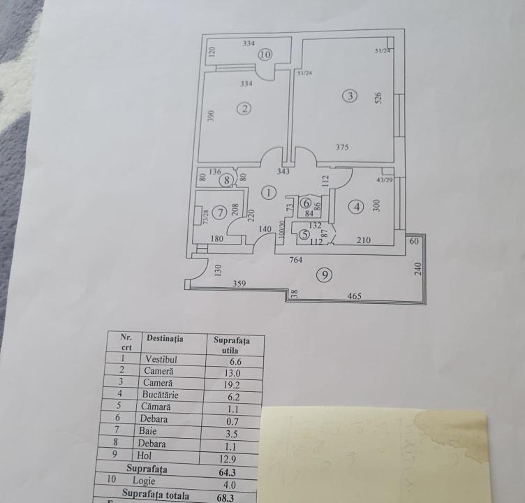 Apartament 2 camere CORA-PANTELIMON