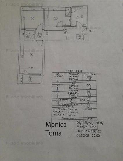 Vanzare apartament 3 camere, 1 Decembrie, Bucuresti