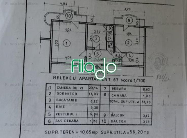 Vanzare apartament 2 camere, Nerva Traian, Bucuresti