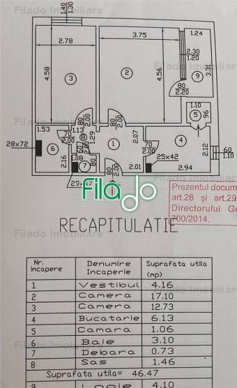 Vanzare apartament 2 camere, Titan, Bucuresti