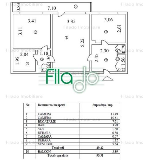 Vanzare apartament 2 camere, Stefan cel Mare, Bucuresti