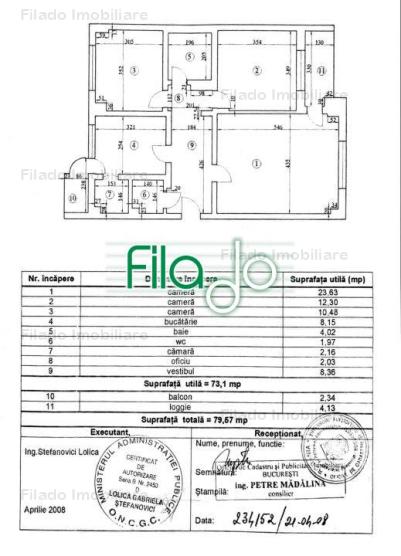 Vanzare apartament 3 camere, Decebal, Bucuresti