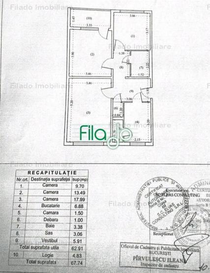 Vanzare apartament 3 camere, Titan, Bucuresti