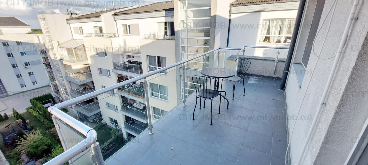 Vanzare sau Inchiriere  Apartament  doua camere Baneasa cu terasa de 30 mp