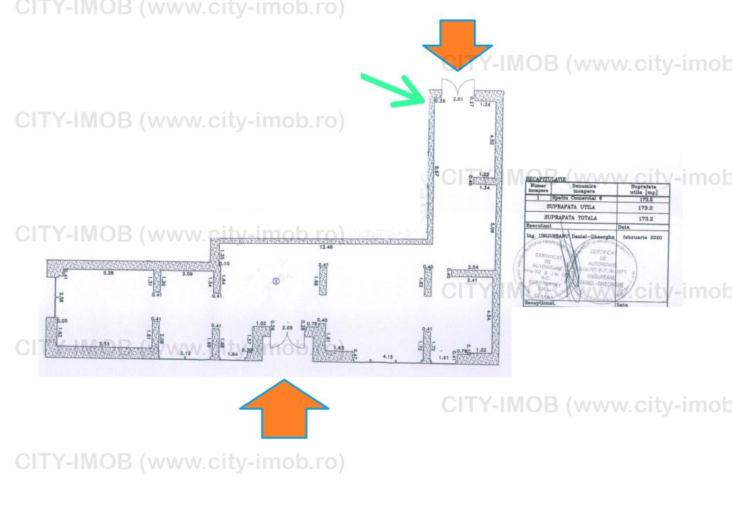 Vanzare Spatiu Comercial Cotroceni  173 mp