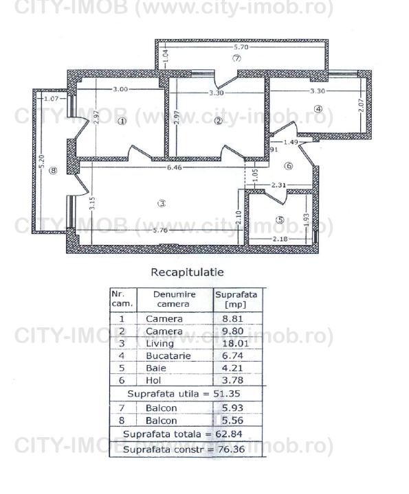 Vanzare aparta,ent 3 camere Bucurestii Noi,  Damaroaia