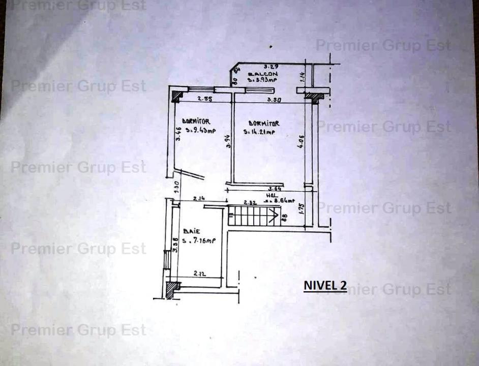 Apartament 4 camere 2 băi, Centru, 110mp