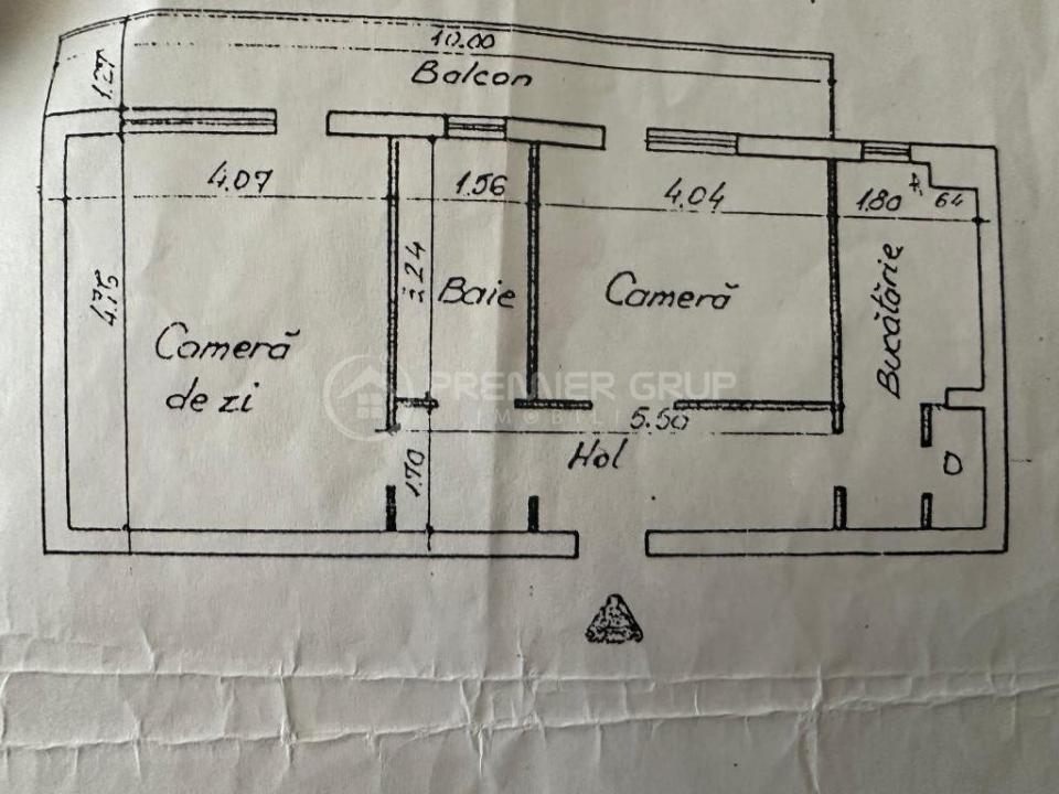 Apartament 2 camere, Nicolina, 65mp