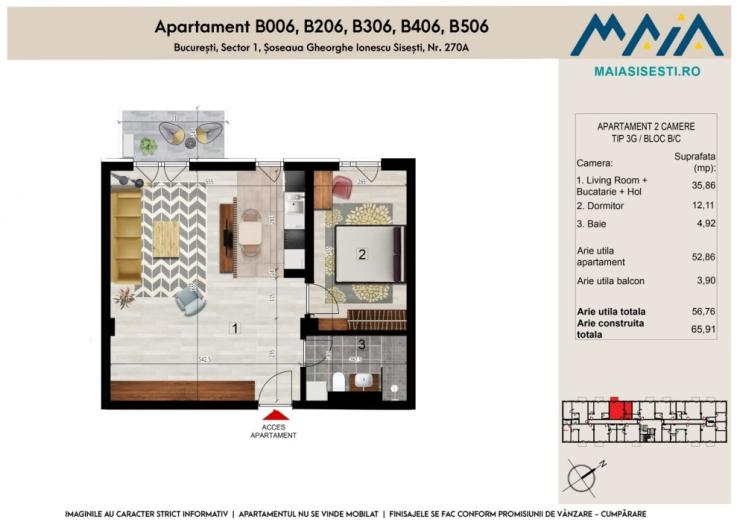 2 CAMERE | FINISAJE PREMIUM | BANEASA | SECTOR 1 | BUCURESTI