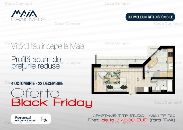 Studio | Finisaje Premium | Bloc Nou | Calea Craiovei Pitesti | Ultracentral