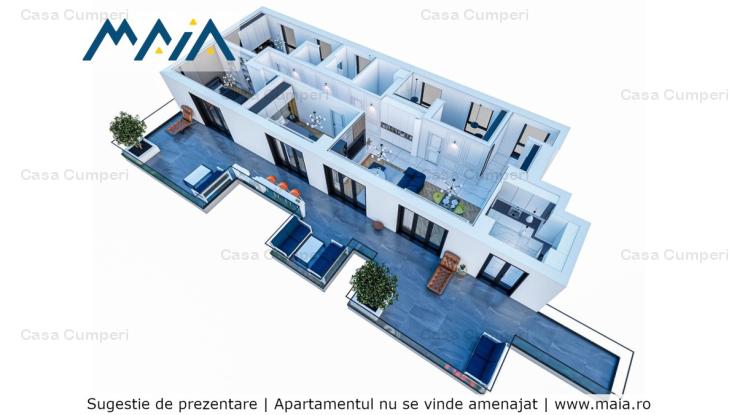 Penthouse de lux Cluj Zorilor | Priveliste Superba | Central | Suna acum!