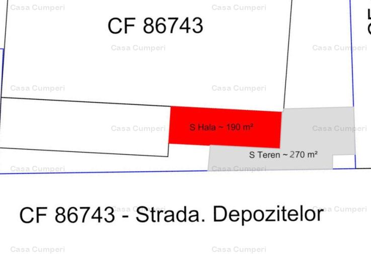 Hala | Spatiu Comercial | Pitesti | Strada Depozitelor 190mp + teren 270mp 