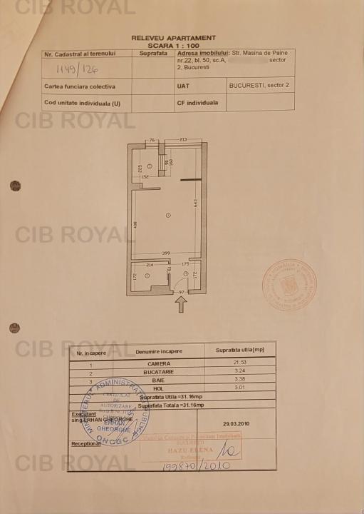 Garsoniera Colentina-Obor,Str. Mașina de Pâine nr. 22,langa sectia 7 politie,la 10 minute metrou