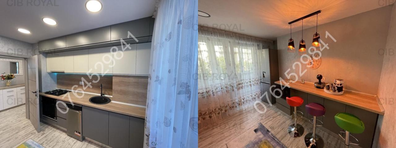 Inchiriez apartament ULTRALUX si CENTRAL 2 camere zona Rond Alba Iulia-Decebal,Bd. Burebista,renovat