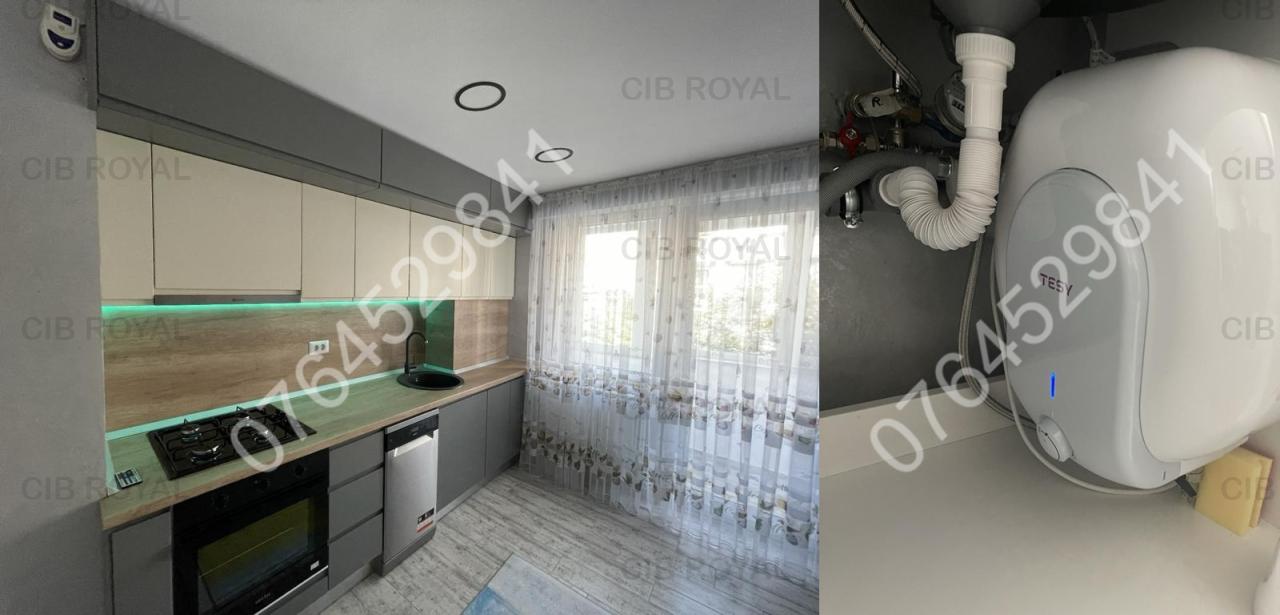 Inchiriez apartament ULTRALUX si CENTRAL 2 camere zona Rond Alba Iulia-Decebal,Bd. Burebista,renovat