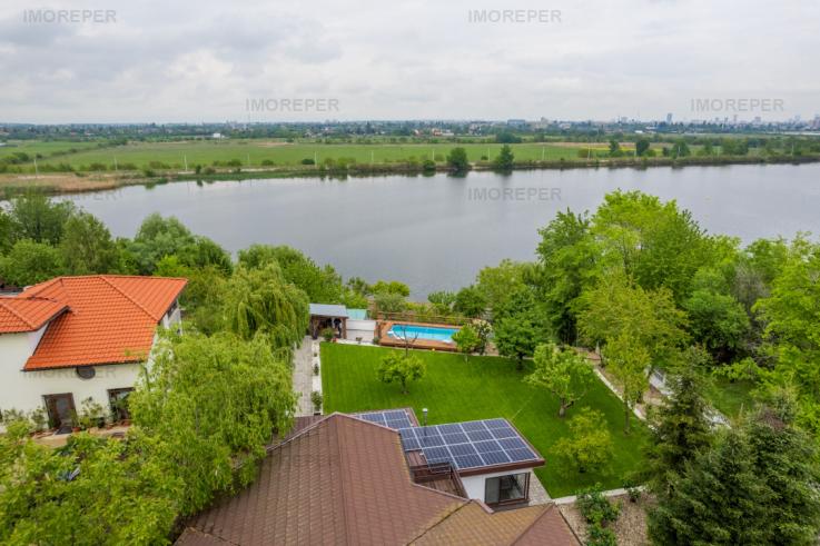 CHIAJNA, VILA DE LA  MARGINEA PADURII CU DESCHIDERE SPRE LAC!