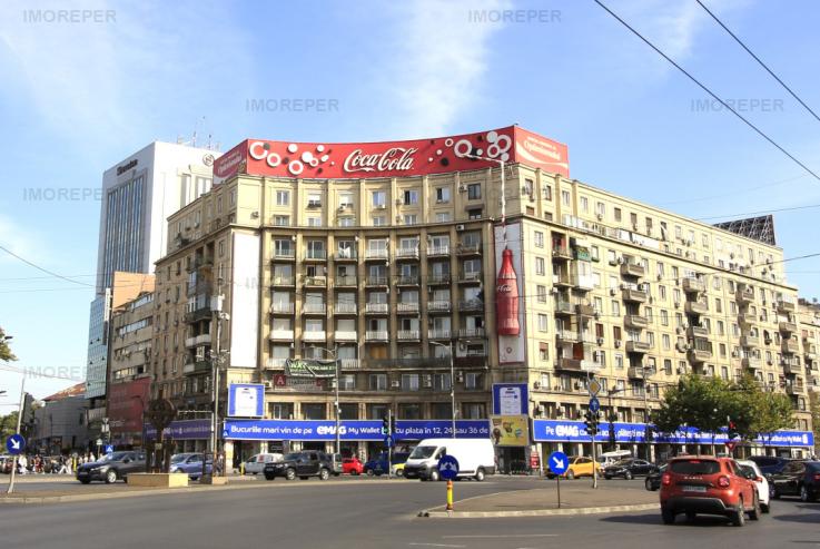 PIATA ROMANA - METROU. ETAJ 3, LIBER, VEDERE SPATE SPRE PARC!