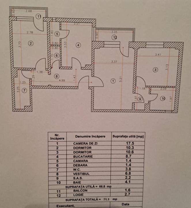 Dristor - Mihai Bravu - Primarie Sector 3 vanzare ap. 3 camere 