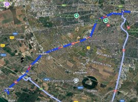 Teren pentru CASA constructii 528 MP acces facil autostrada