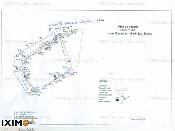 Inchiriere teren constructii 865mp, Garii, Bacau