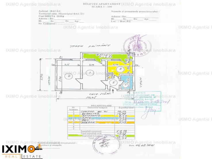 Vanzare apartament 2 camere, Milcov, Bacau