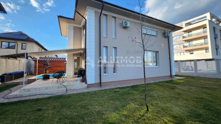 Casa de lux, 4 camere, încălzire pardoseala, piscina, Albert, Ploiești