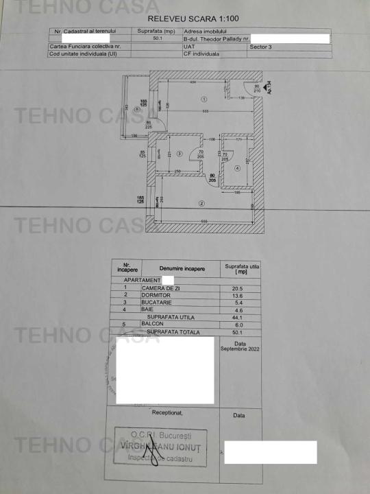 HILS Pallady, 2 camere decomandat cu bucatarie inchisa si loc de parcare