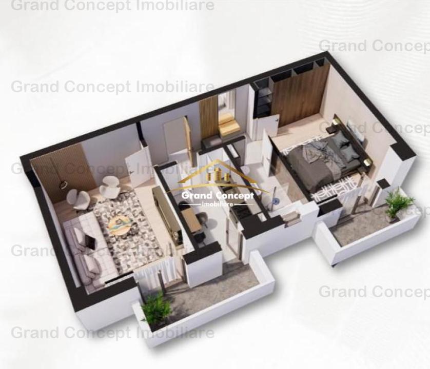 Apartament 2 camere, Pacurari, 62.45 mp   €81.400 Cod Oferta: 6812