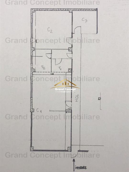 Spatiu comercial, Galata, 150mp   €1.000 Cod Oferta: 9412