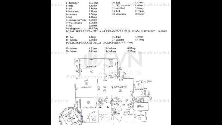 Inchiriere apartament 4 camere, Piata Romana, Bucuresti