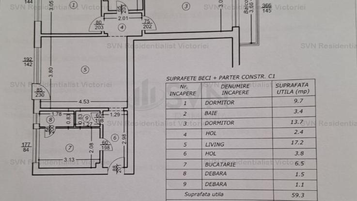 Vanzare apartament 3 camere, Lascar Catargiu, Bucuresti