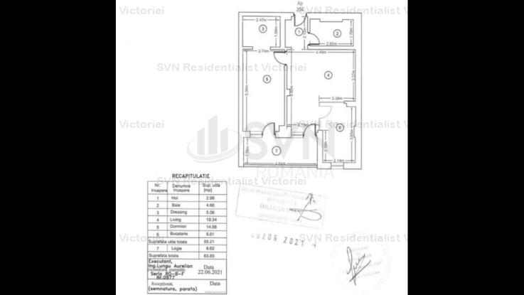 Vanzare apartament 2 camere, Nerva Traian, Bucuresti