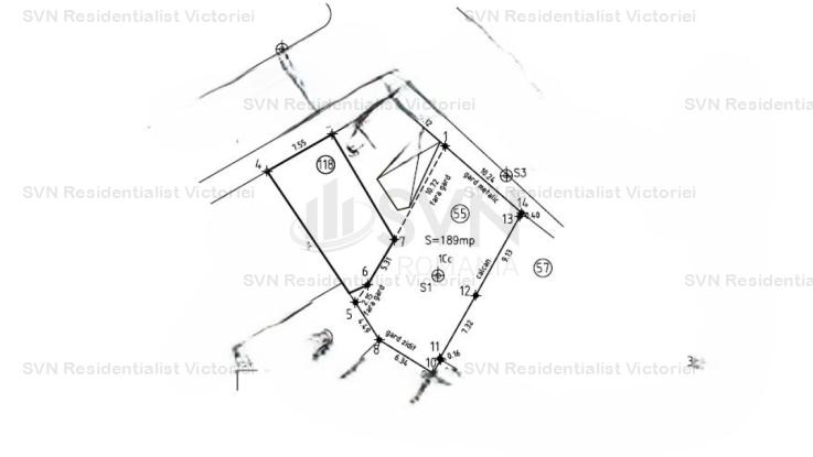 Vanzare teren constructii 189mp, Piata 1 Mai, Bucuresti