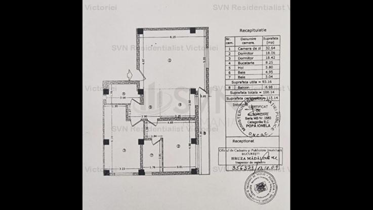 Vanzare apartament 3 camere, Stefan cel Mare, Bucuresti