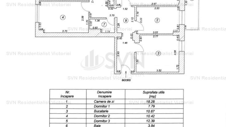 Vanzare apartament 4 camere, Inel 1, Constanta