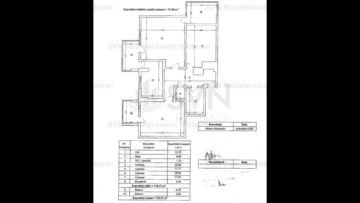 Vanzare apartament 4 camere, Central, Bragadiru