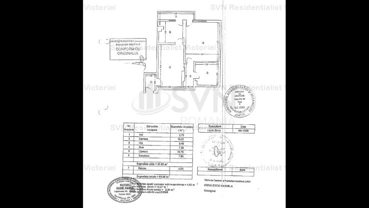 Vanzare apartament 2 camere, Central, Bragadiru