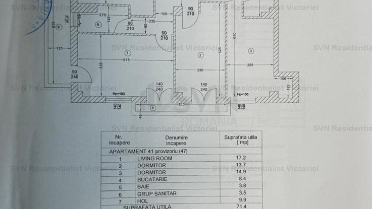 Vanzare apartament 3 camere, Sisesti, Bucuresti