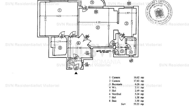 Vanzare apartament 2 camere, Dorobanti, Bucuresti