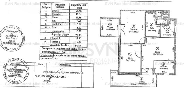 Vanzare apartament 3 camere, Paradisul Verde, Corbeanca